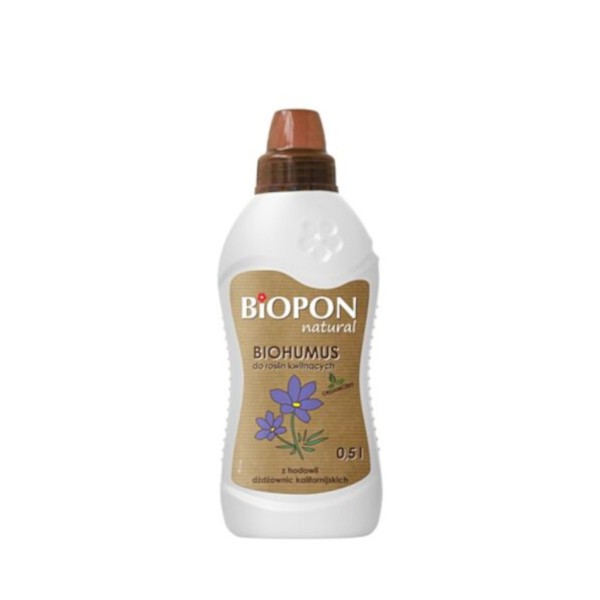 Biohumus nawóz do roślin kwitnących Biopon 0,5L