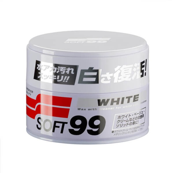 Miękki wosk samochodowy 350 g White Wax Soft99