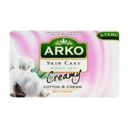 Mydło ARKO skin care creamy bawełna i krem 90g - zdjęcie 1